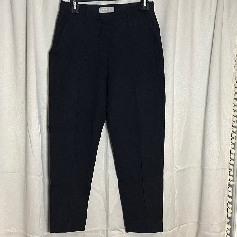 Everlane The Dream Pleated Drawstring Pants Black Small‎